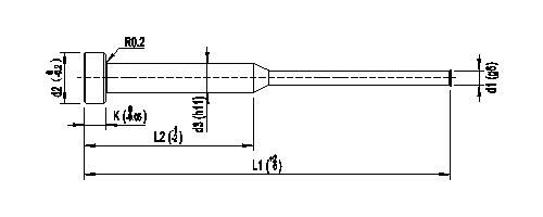 頂針規(guī)格示意圖